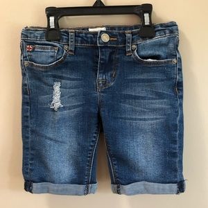 Hudson Girls Jean Bermuda Shorts (OH)